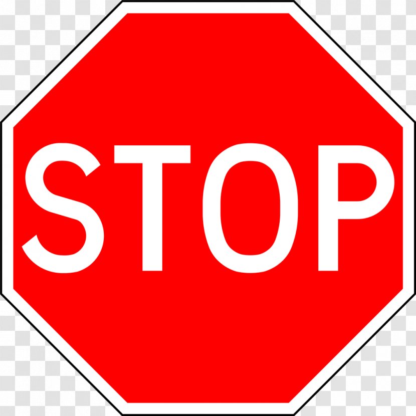 Stop Sign Manual On Uniform Traffic Control Devices Clip Art - Area - Pour Vector Transparent PNG