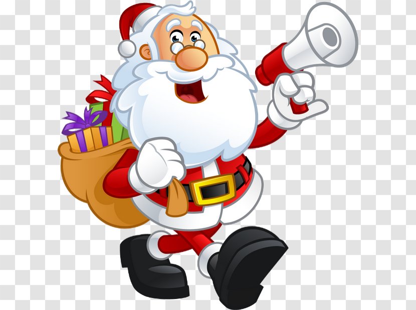 Santa Claus Illustration Vector Graphics Christmas Day Clip Art - Stock Photography Transparent PNG