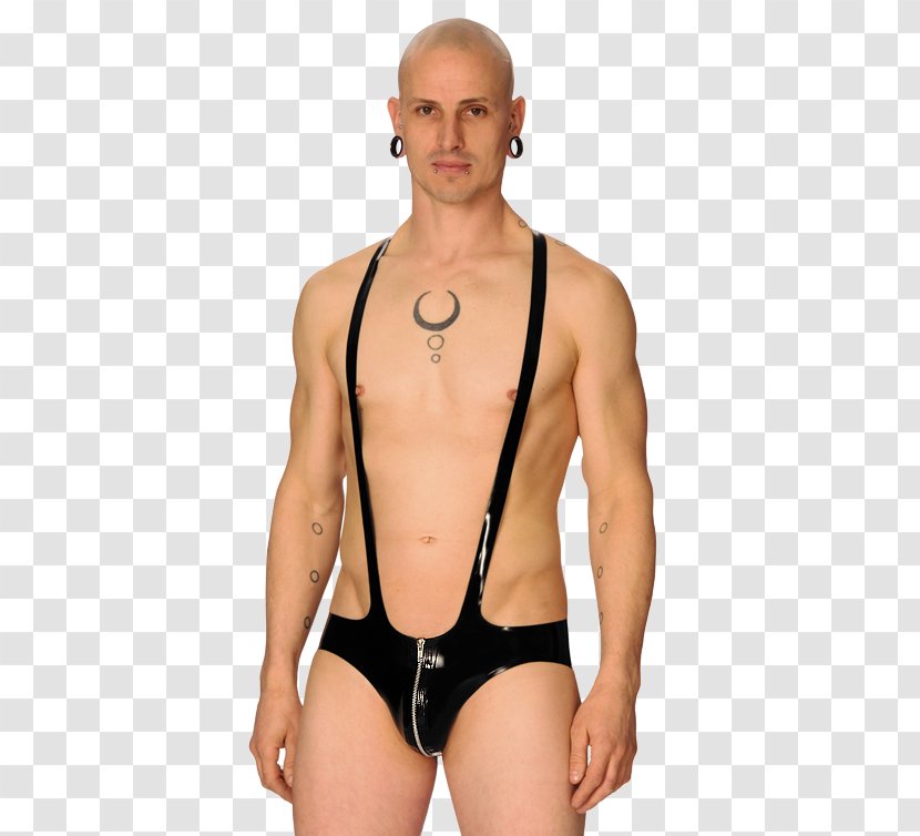 Swim Briefs T-shirt Sleeve Swimsuit Trunks - Silhouette Transparent PNG