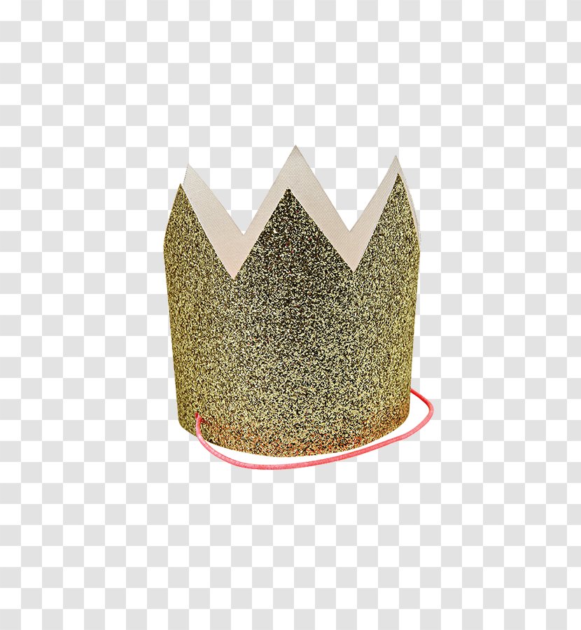 Party Hat Crown Glitter Gold - Metallic Color Transparent PNG