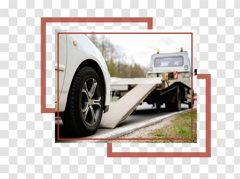 Car Tow Truck Towing Roadside Assistance Vehicle - Trailer Transparent PNG