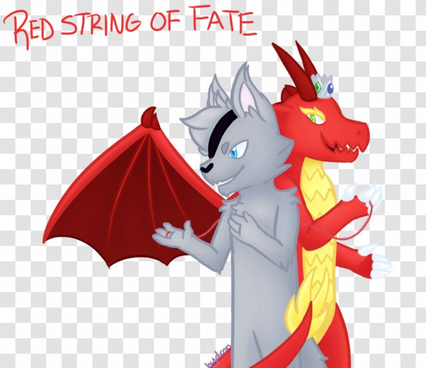 Puzzle & Dragons Minecraft Illustration GungHo Online - Cartoon - Red String Fate Transparent PNG