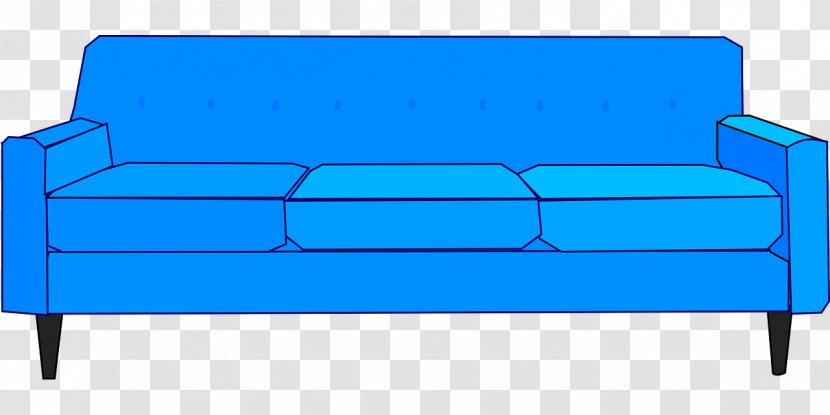 Couch Table Furniture Chair Clip Art - Sofa Transparent PNG