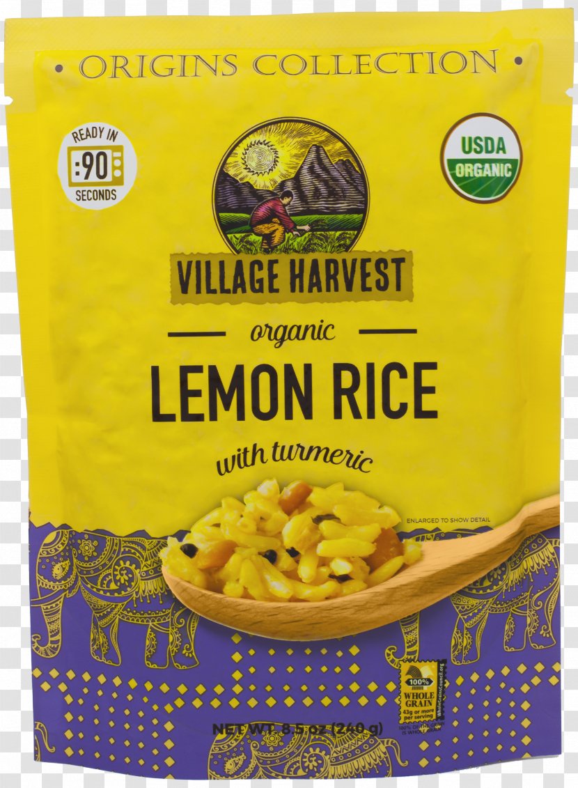 Breakfast Cereal Organic Food Quinoa Whole Grain - Vegetarian - Lemon Rice Transparent PNG