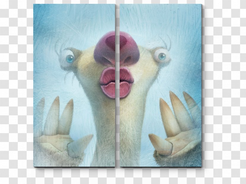 Sid Sloth Manfred Scrat Ice Age Transparent PNG