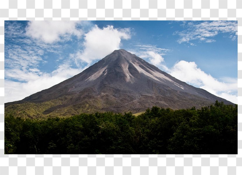 Arenal Volcano Miravalles La Fortuna, San Carlos Stratovolcano Volcán Tenorio - Hot Spring Transparent PNG