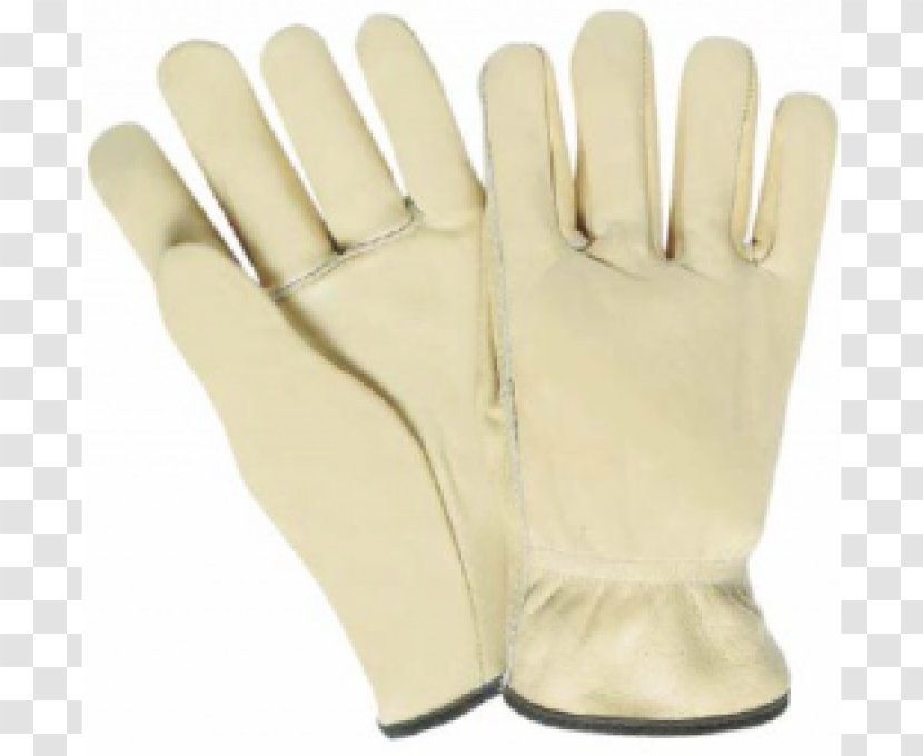 Finger Driving Glove Cowhide Leather - Hand Transparent PNG