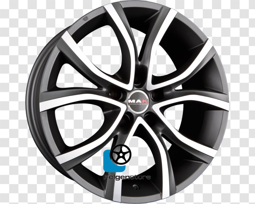 Antibes Rim Alloy Wheel Tire - Mak Transparent PNG
