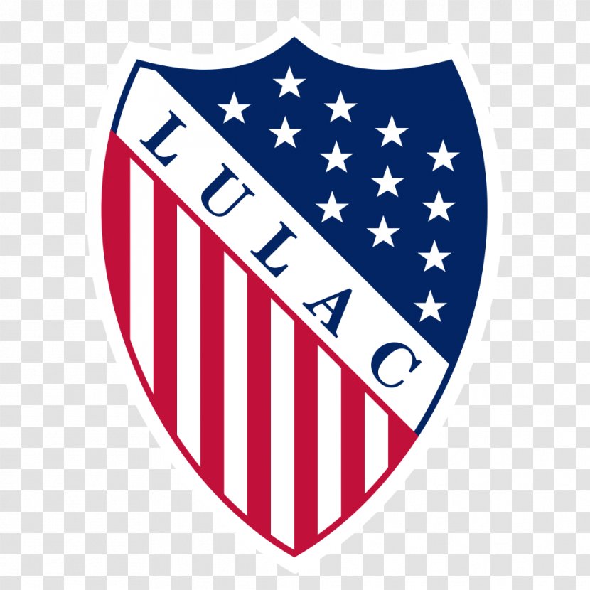 League Of United Latin American Citizens States Logo Hispanic And Latino Americans Symbol - Red Stripes] Transparent PNG