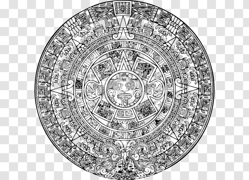 Aztec Calendar Stone Mesoamerica - Civilization Transparent PNG