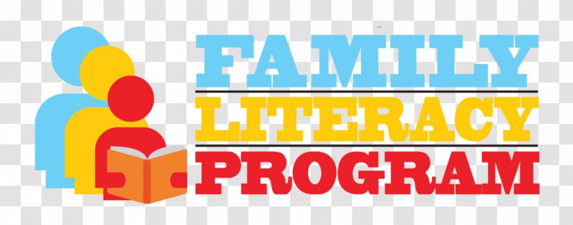 Family Literacy Logo Illustration Clip Art Brand - Text - Banner Transparent PNG
