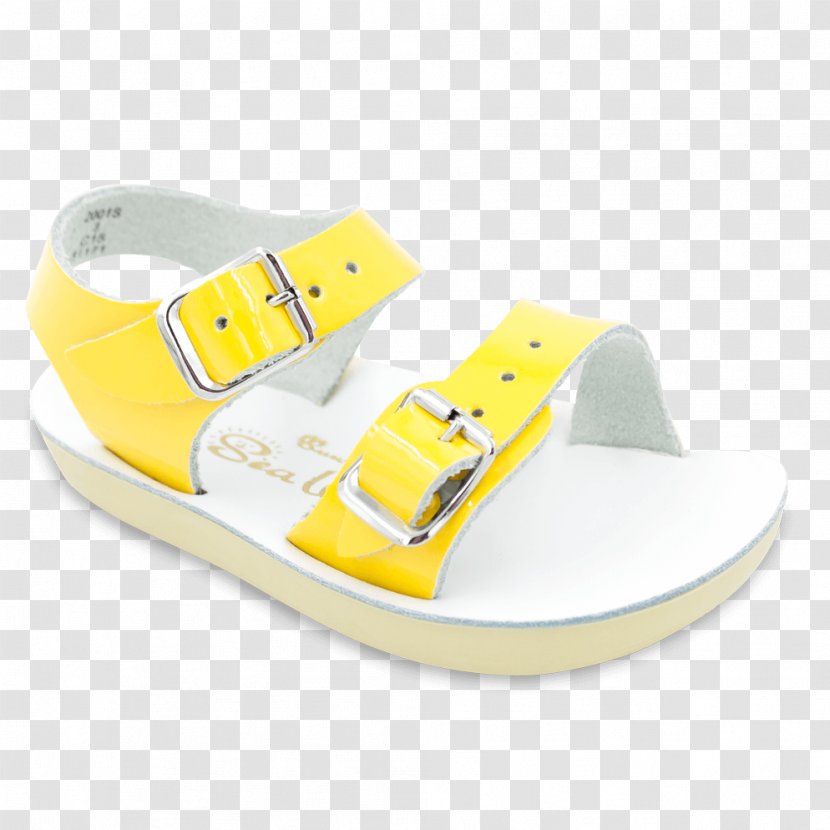 Saltwater Sandals Shoe Clothing Footwear - Accessories - Shiny Yellow Transparent PNG