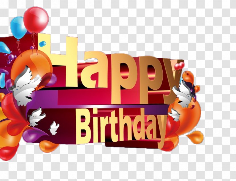 Birthday Cake Happy To You Greeting Card - Poster Transparent PNG