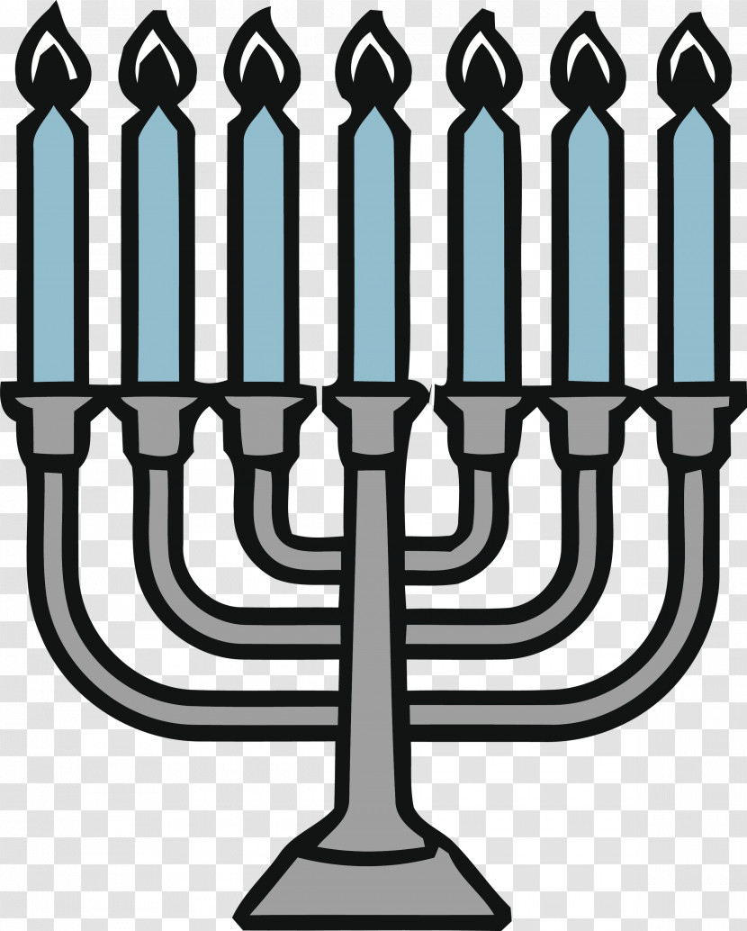 Hanukkah Candle Hanukkah Happy Hanukkah Transparent PNG