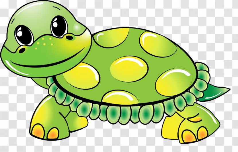 The Turtle Cartoon - Frog Transparent PNG