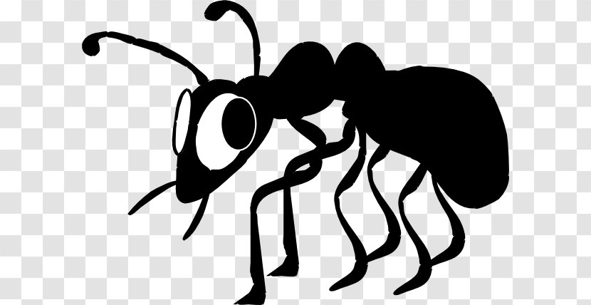 The Black Ant Insect Clip Art - Silhouette Transparent PNG