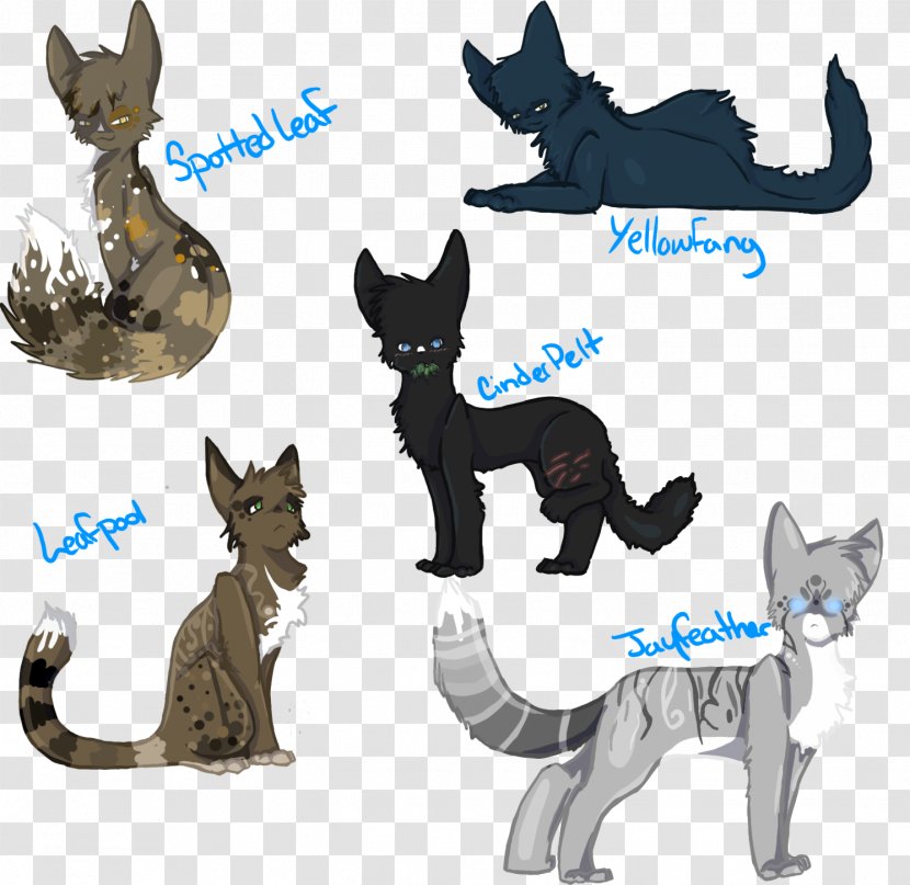 Manx Cat Warriors Kitten ThunderClan Popular Names - Raven Feather Transparent PNG