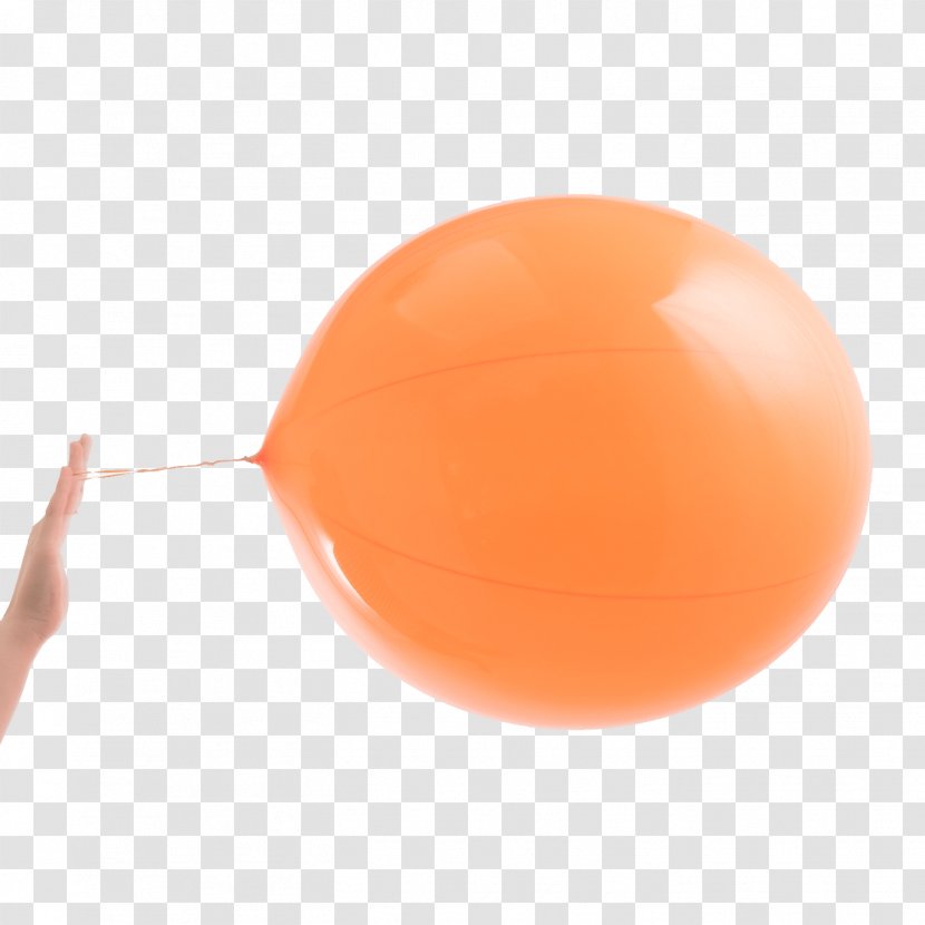 Punch Ball Balloon Orange Party Halloween Balloons - Star Foil - Pool Float Transparent PNG