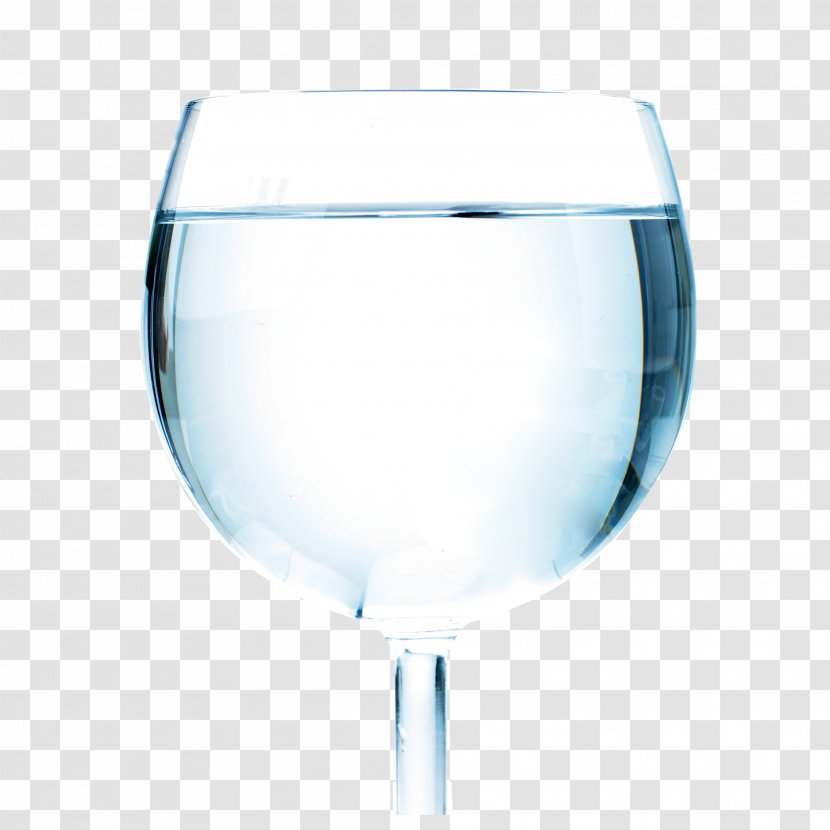 Wine Glass Water Cup Transparency And Translucency - Azure - Transparent Transparent PNG