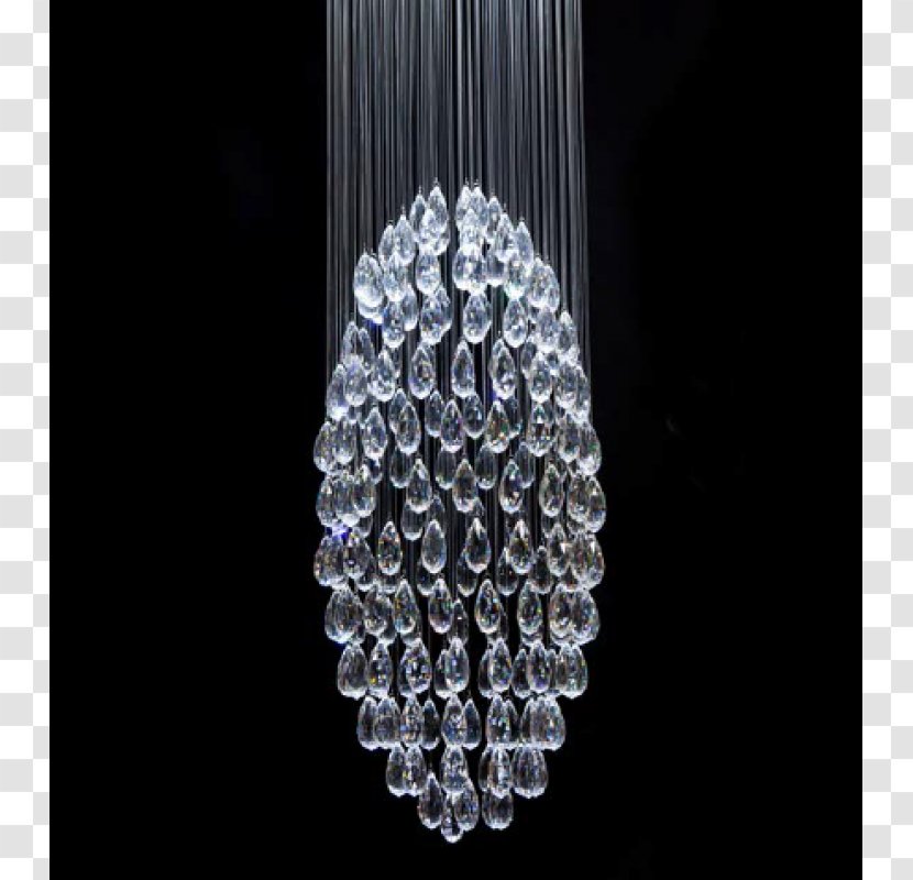 Incandescent Light Bulb Chandelier Crystal Glass - Jewellery - Lustre Transparent PNG