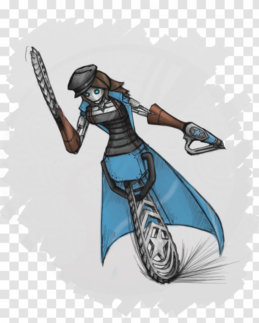 Costume Design Cartoon Sword Character Transparent PNG