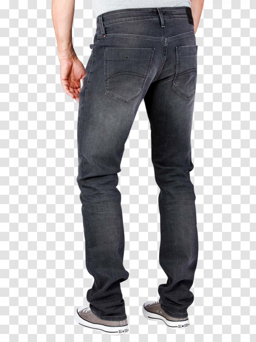 Jeans Denim Slim-fit Pants Tommy Hilfiger - Slimfit - Dark Brown Transparent PNG
