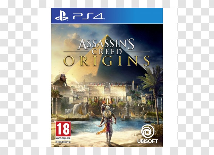 Assassin's Creed: Origins Creed II IV: Black Flag Tom Clancy's Ghost Recon Wildlands PlayStation 4 - Poster - Bayek Transparent PNG