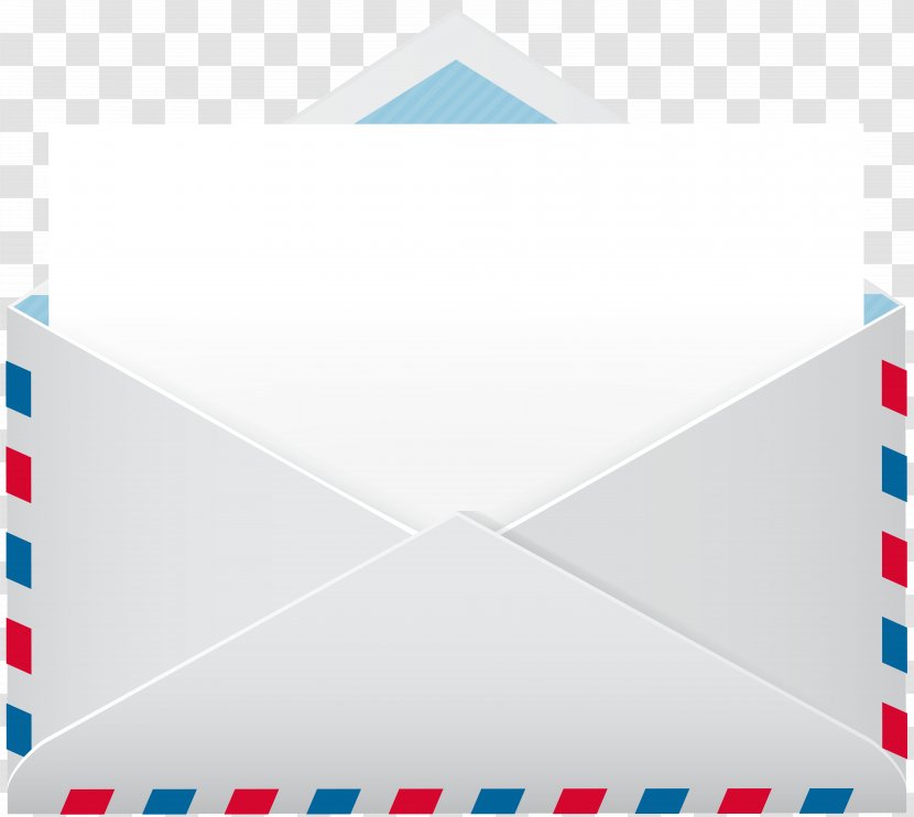 Angle Brand - Blue - Envelope Transparent PNG