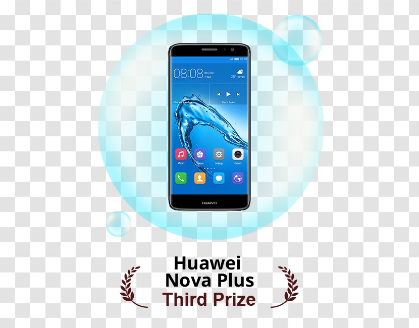 Huawei Nova Plus Dual SIM 4G Smartphone - Mobile Phones Transparent PNG