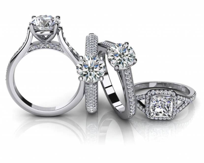 Engagement Ring Jewellery Wedding Diamond - Bride Transparent PNG