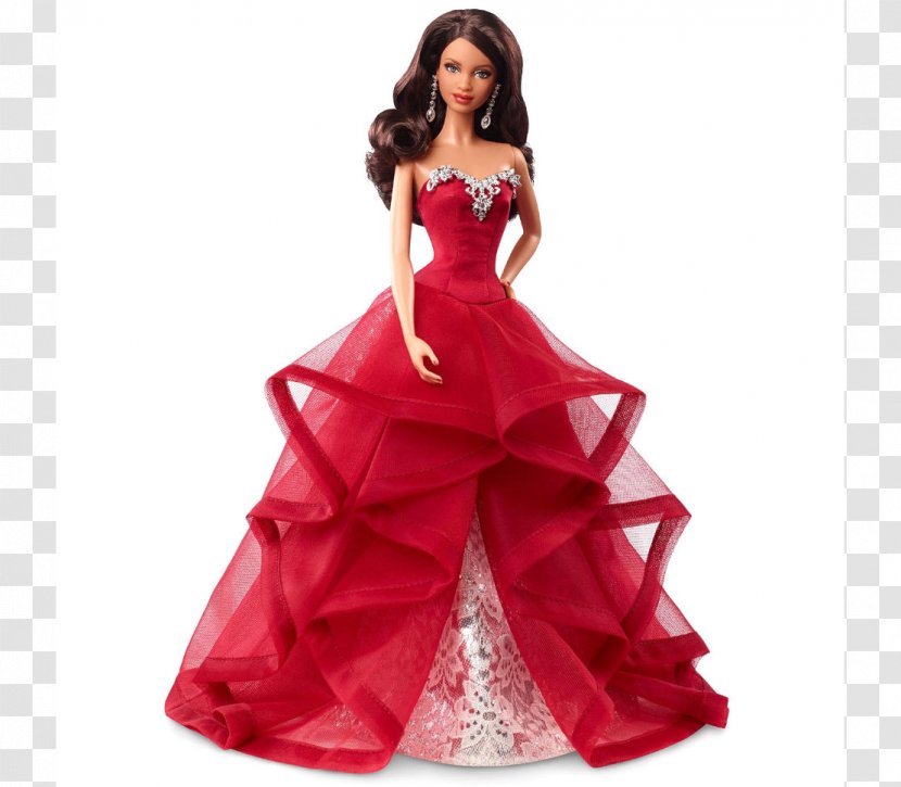 Barbie Doll Toy Mattel Holiday - Christmas Transparent PNG
