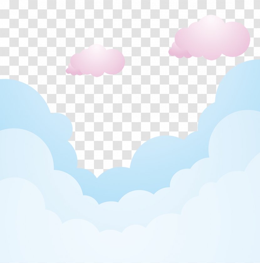 Sky Daytime Pattern - Cartoon - Clouds Transparent PNG