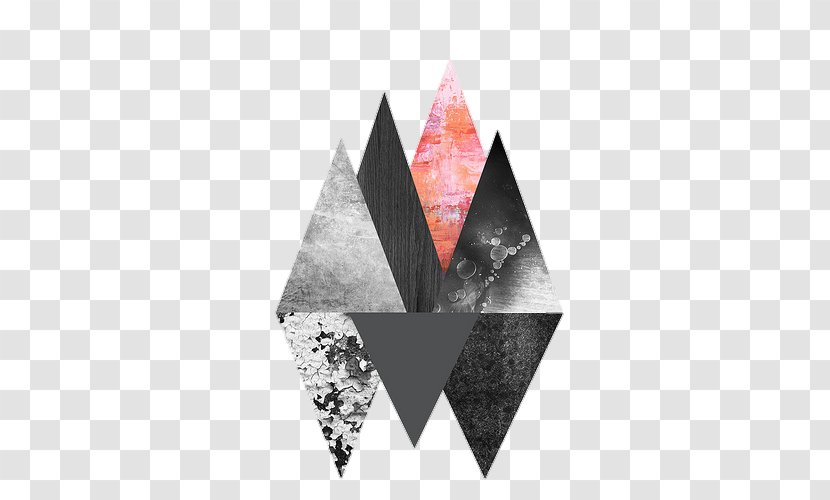 Triangle Geometry Shape Abstract Art - Minimalism Transparent PNG