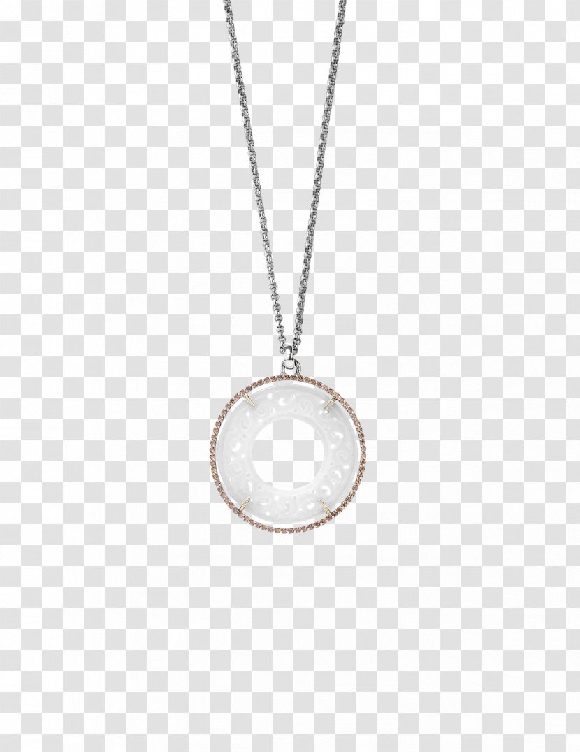 Locket Necklace Silver Circle - Fashion Accessory - Lotus Jade Rabbit Transparent PNG