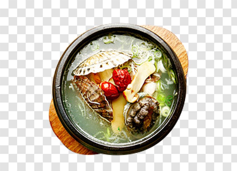 Hot Pot Korean Cuisine Chinese Food - Soup - Yam Stewed Chicken Mushroom Transparent PNG