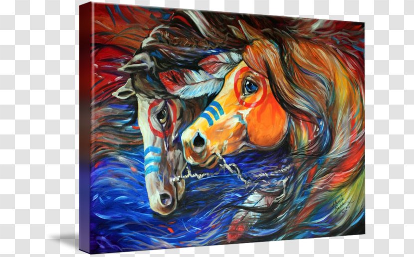Modern Art Horse Acrylic Paint Painting Pony Transparent PNG