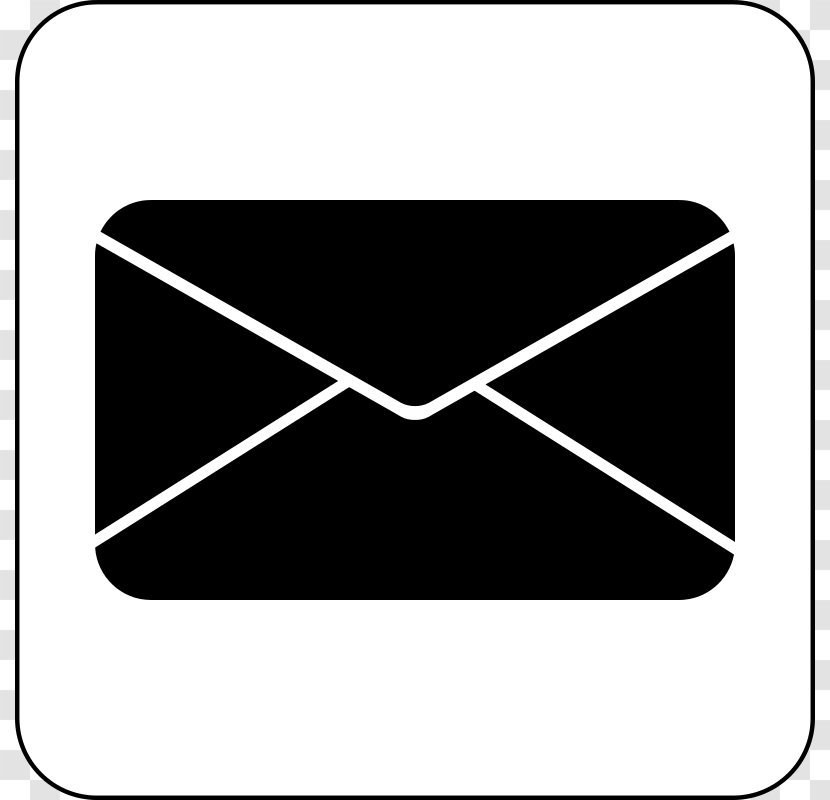 Email Symbol Clip Art - Monochrome Photography - Email-Address Cliparts Transparent PNG