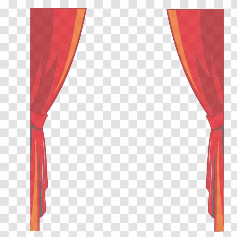 Download Cartoon Stage Red - Material - Fine Curtains Transparent PNG