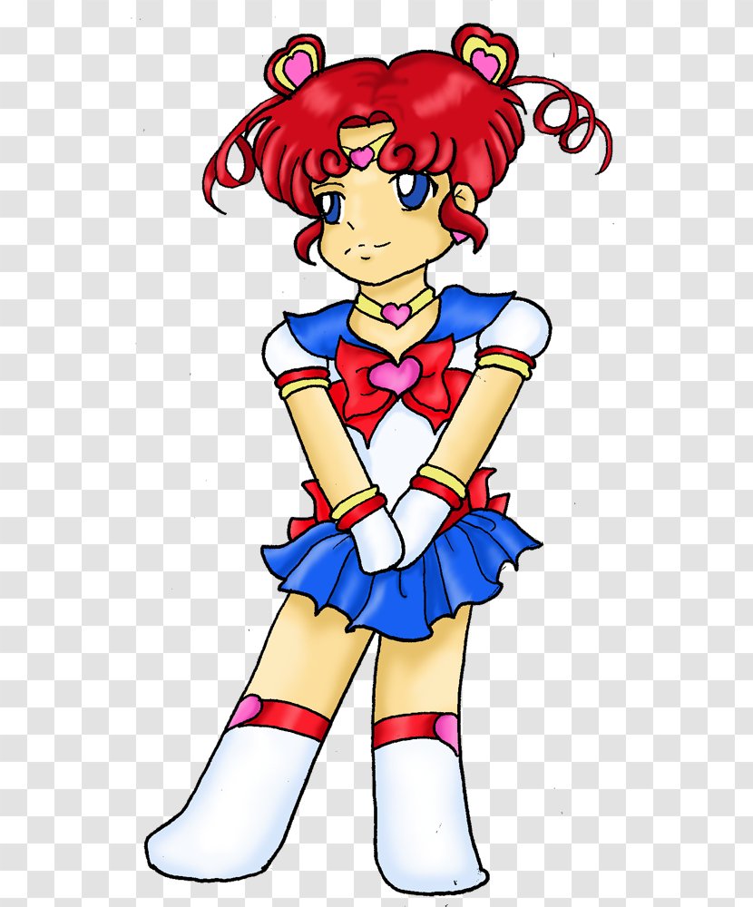 Chibiusa ChibiChibi Character Costume - Heart - Watercolor Sailor Transparent PNG