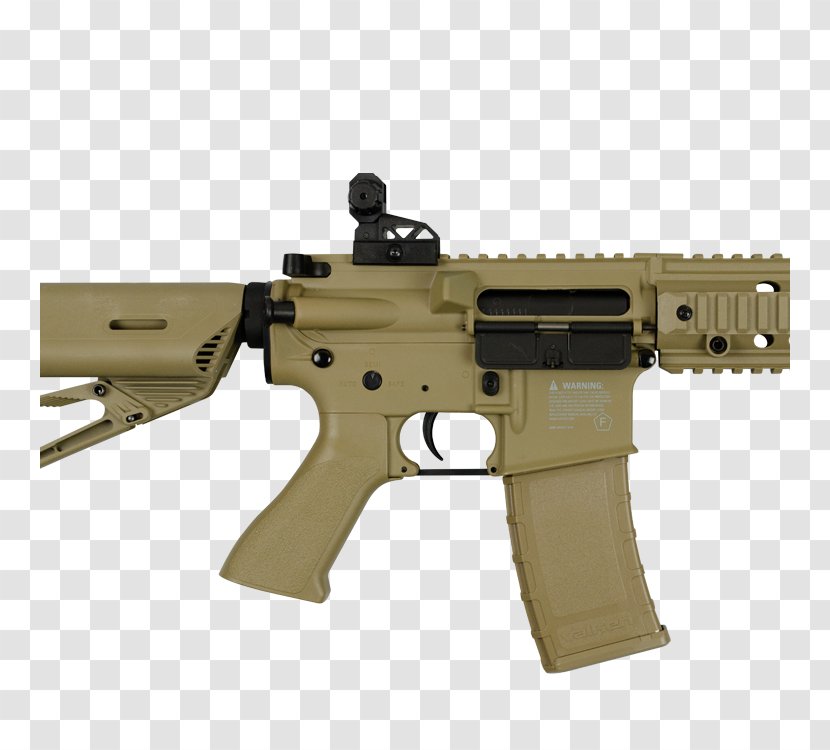 M4 Carbine Close Quarters Combat Airsoft Guns Battle Receiver - Watercolor - Weapon Transparent PNG