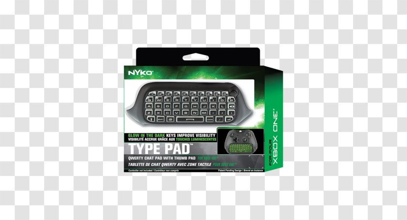 Xbox One Controller Computer Keyboard Wii U Game Controllers - Nyko - Cosmetics Package Transparent PNG