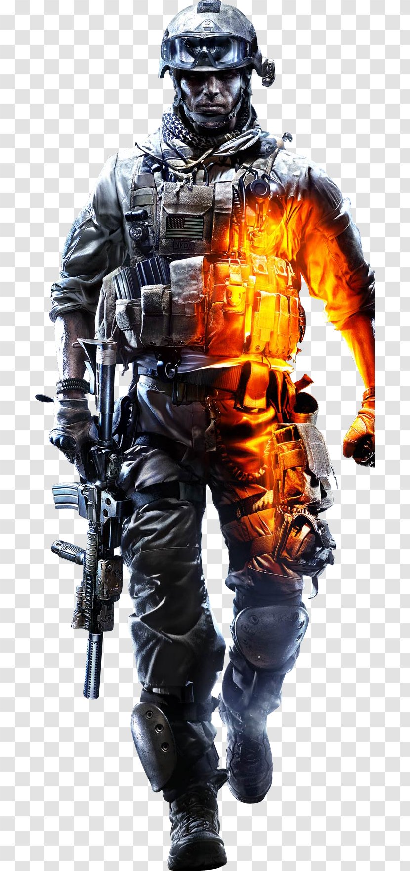 Battlefield 3 4 Battlefield: Bad Company 2 Play4Free - Machine - Soldiers Transparent PNG