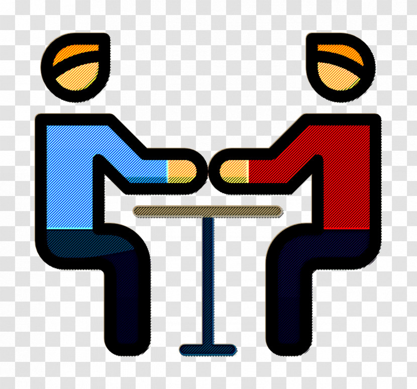 Partnership Icon Meeting Icon Business Icon Transparent PNG