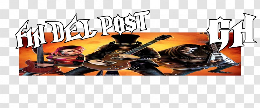 Poster Recreation - Guitar Hero Transparent PNG