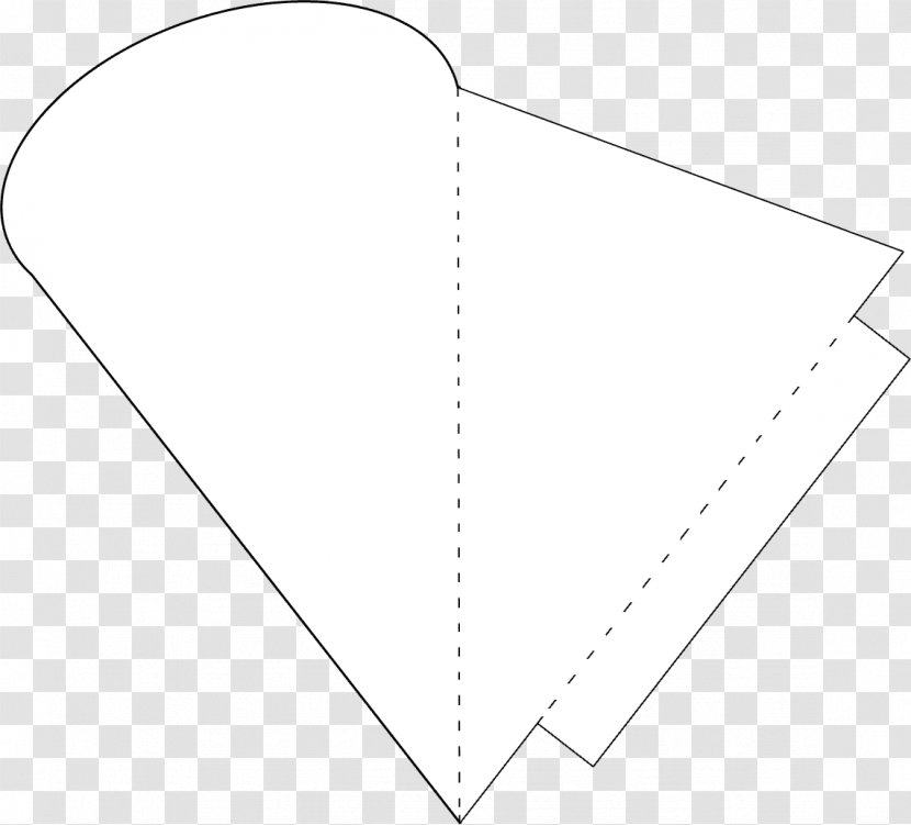 Triangle Area Circle Rectangle - Black And White - Carrot Transparent PNG
