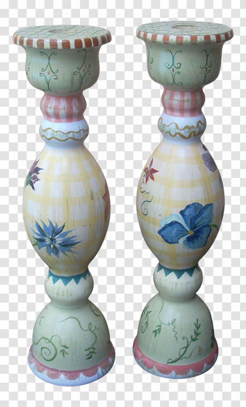 Candlestick Vase Tableware Goods - Paint Transparent PNG