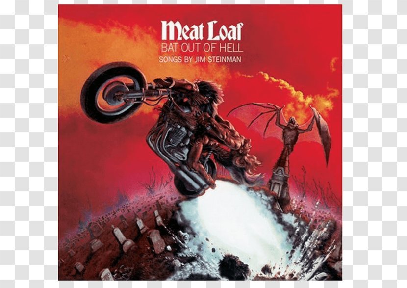 Bat Out Of Hell II: Back Into Album III: The Monster Is Loose Phonograph Record - Heart - Rock Transparent PNG