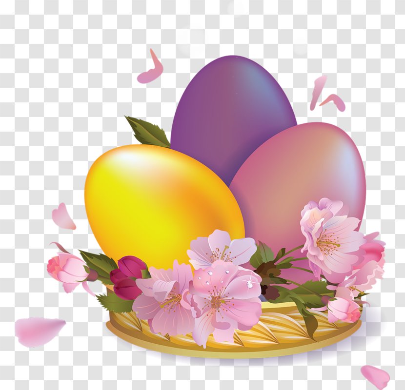 Easter Egg Clip Art Image - Petal Transparent PNG
