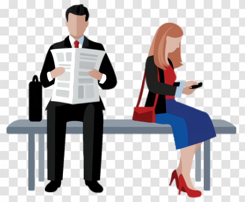 Public Relations Cartoon - Employment - Chair Animation Transparent PNG