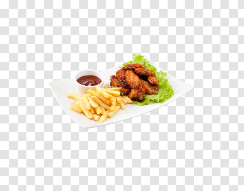 French Fries Barbecue Buffalo Wing Sushi Pizza - Dish Transparent PNG